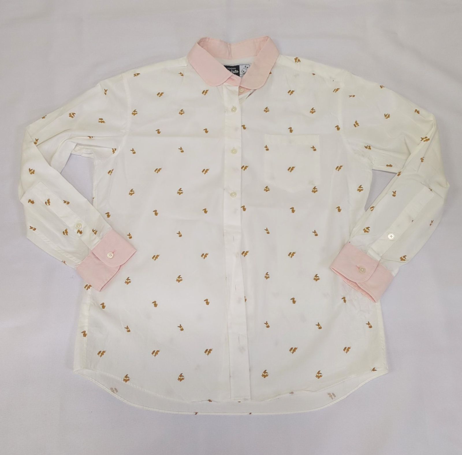 D43674】original stitch ポケモン オーダーシャツ イーブイ - メルカリ