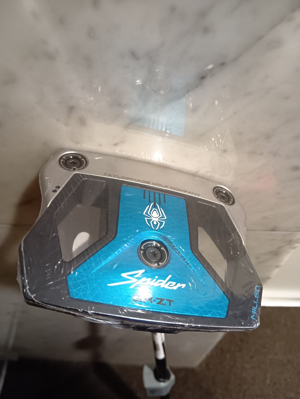 Pt【新品未使用】テーラーメイド パター Spider 5K-ZT Counterbalance メンズ 右用 38インチ TaylorMade 日本正規品（新橋店）