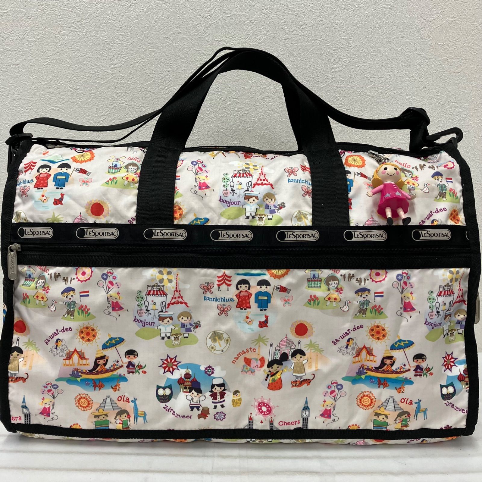 3483 LeSportsac レスポートサック ボストンバッグ 2way ラージ 