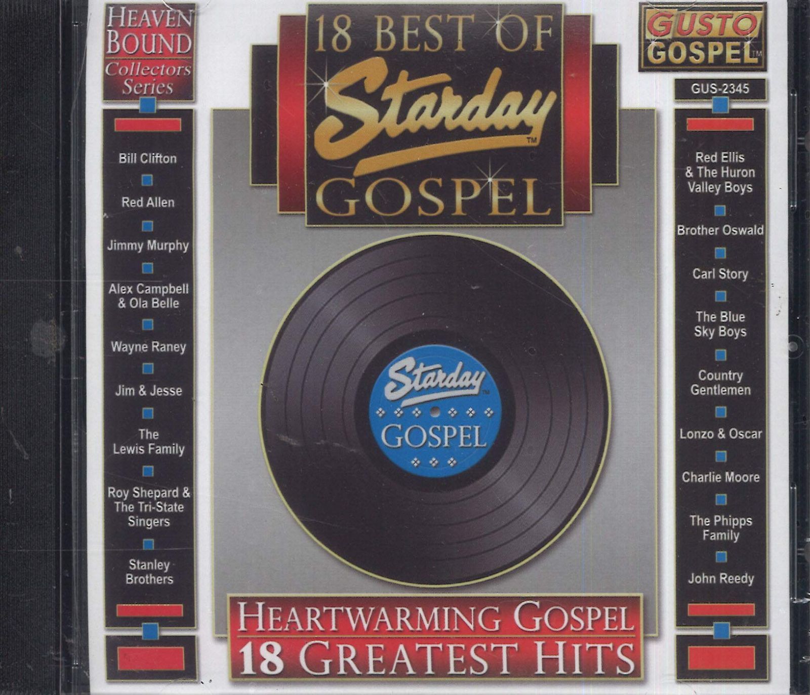 【CD】18 Best of Starday Gospel / Various