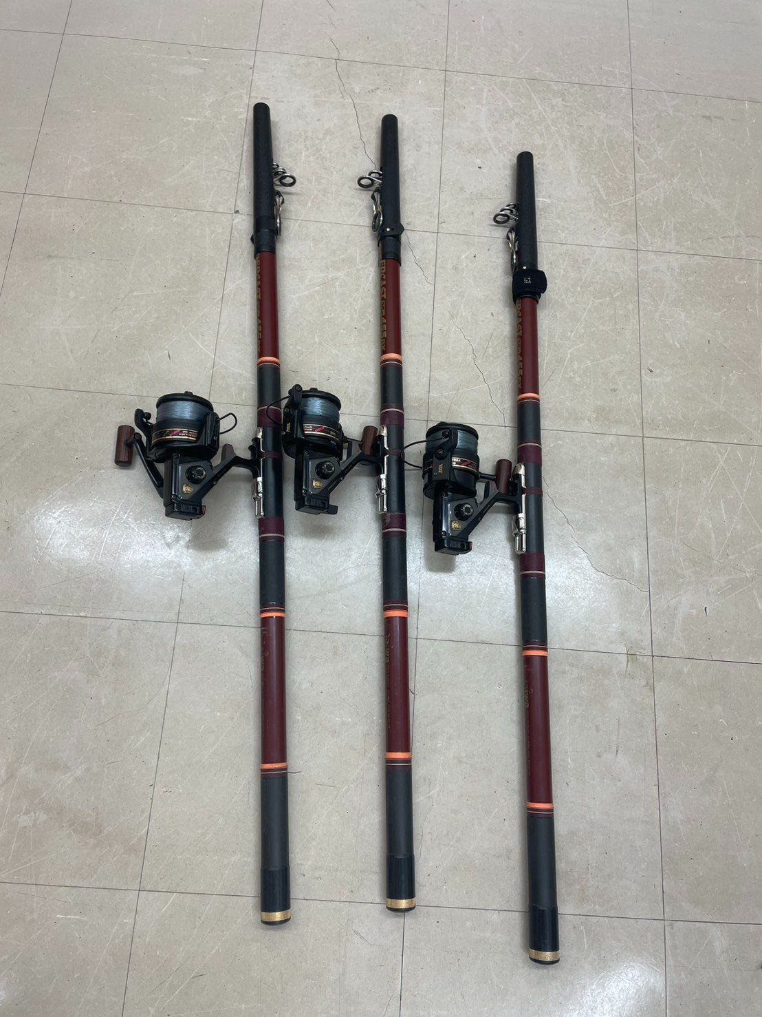 ダイワ 投げ釣り 3本セット スーパーキャスト 35号 455DX ＆ スポーツ 