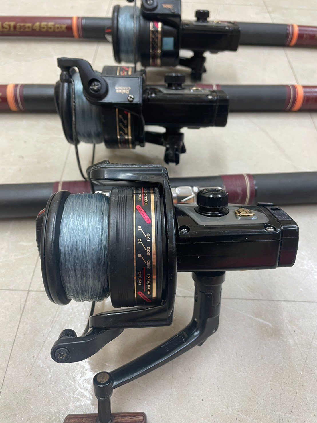 ダイワ 投げ釣り 3本セット スーパーキャスト 35号 455DX ＆ スポーツ 