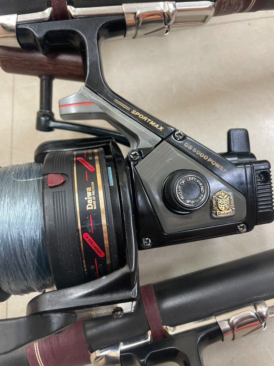 ダイワ 投げ釣り 3本セット スーパーキャスト 35号 455DX ＆ スポーツ 