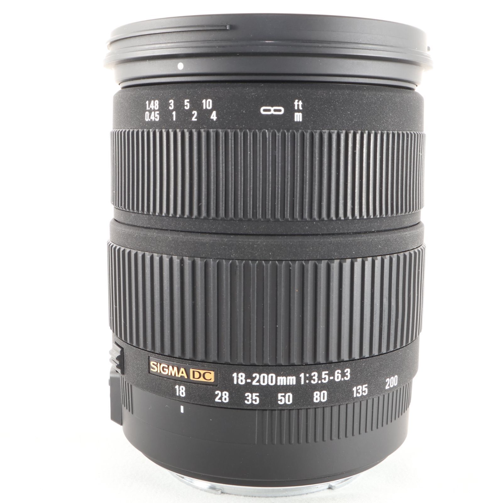 美品】SIGMAシグマ 18-200mm F3.5-6.3 DC OS キヤノン用 ズームレンズ