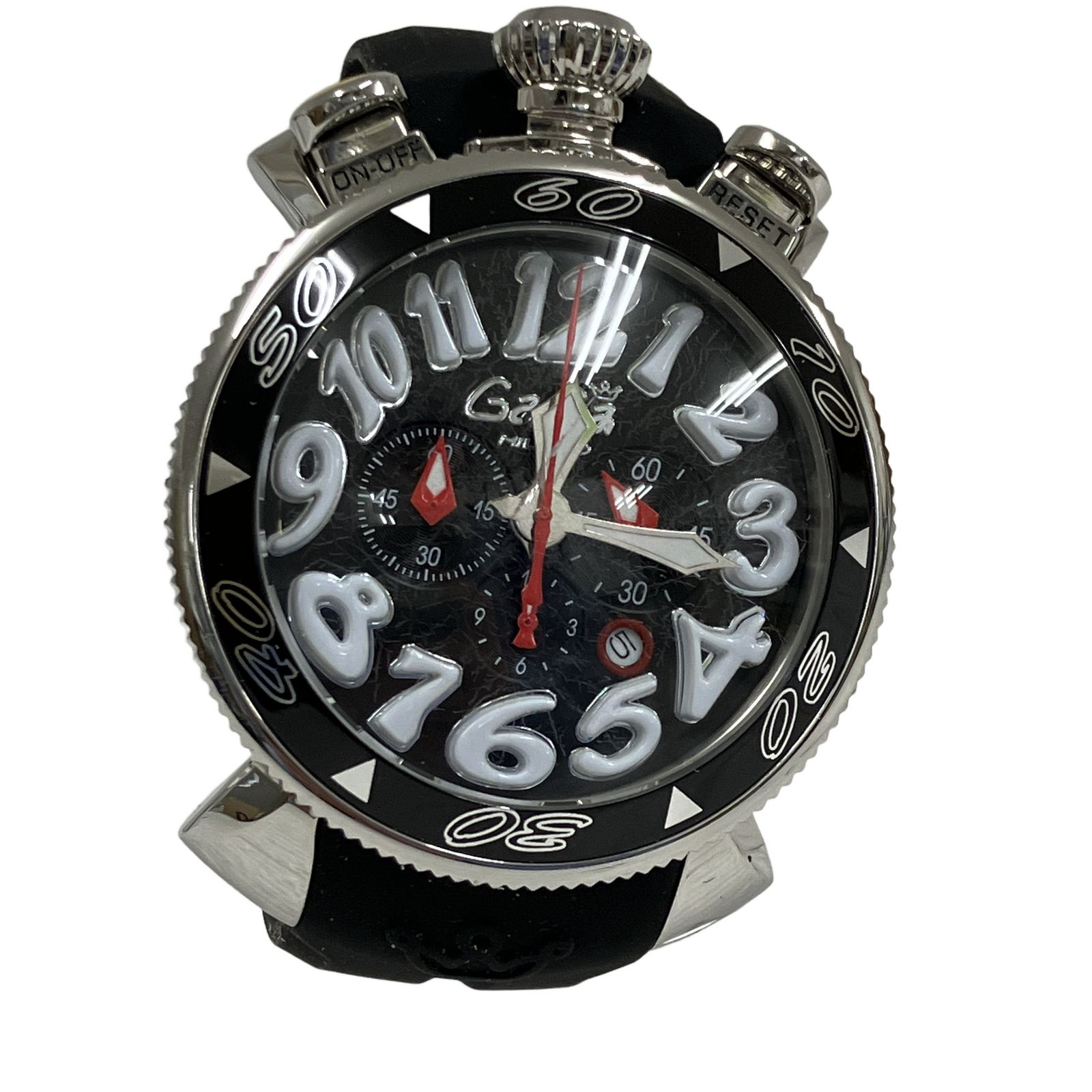 GAGAMILANO 48mm クラノ GaGa MILANO ガガミラノ クロノ 48mm マルチカラー クォーツ メンズ