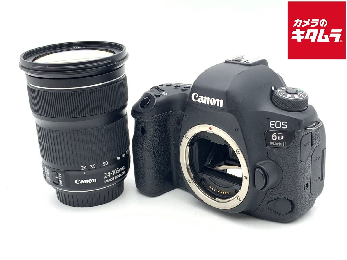 【中古】 【並品】 キヤノン EOS 6D MarkII EF24-105 IS STM レンズキット