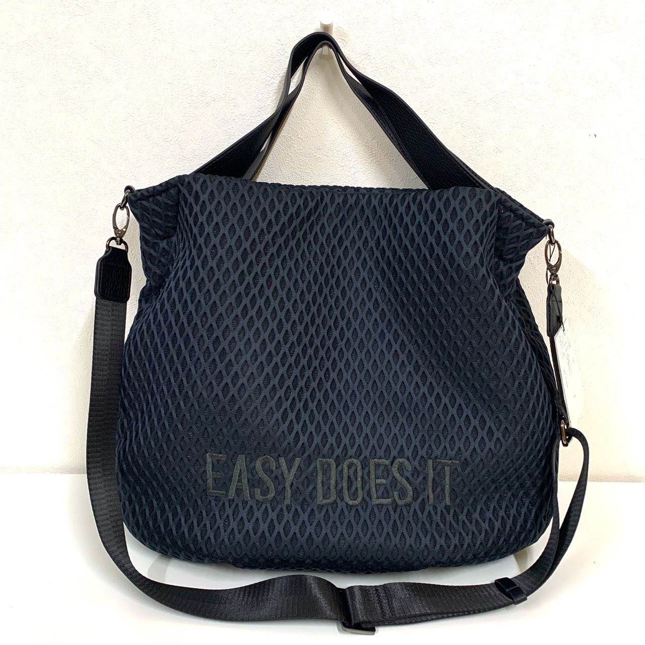 nouer】ヌエール/ 2wayメッシュデザイントートバッグ /未使用品