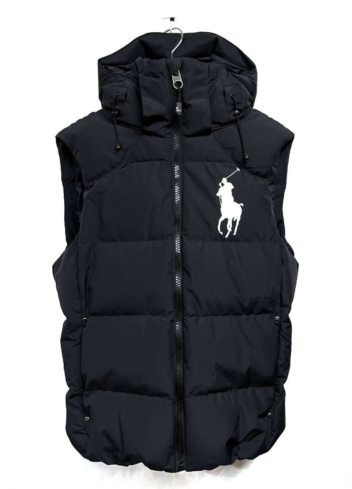 POLO RALPH LAUREN|ポロラルフローレン ビッグポニー フーデッド ダウンベスト フード着脱可能