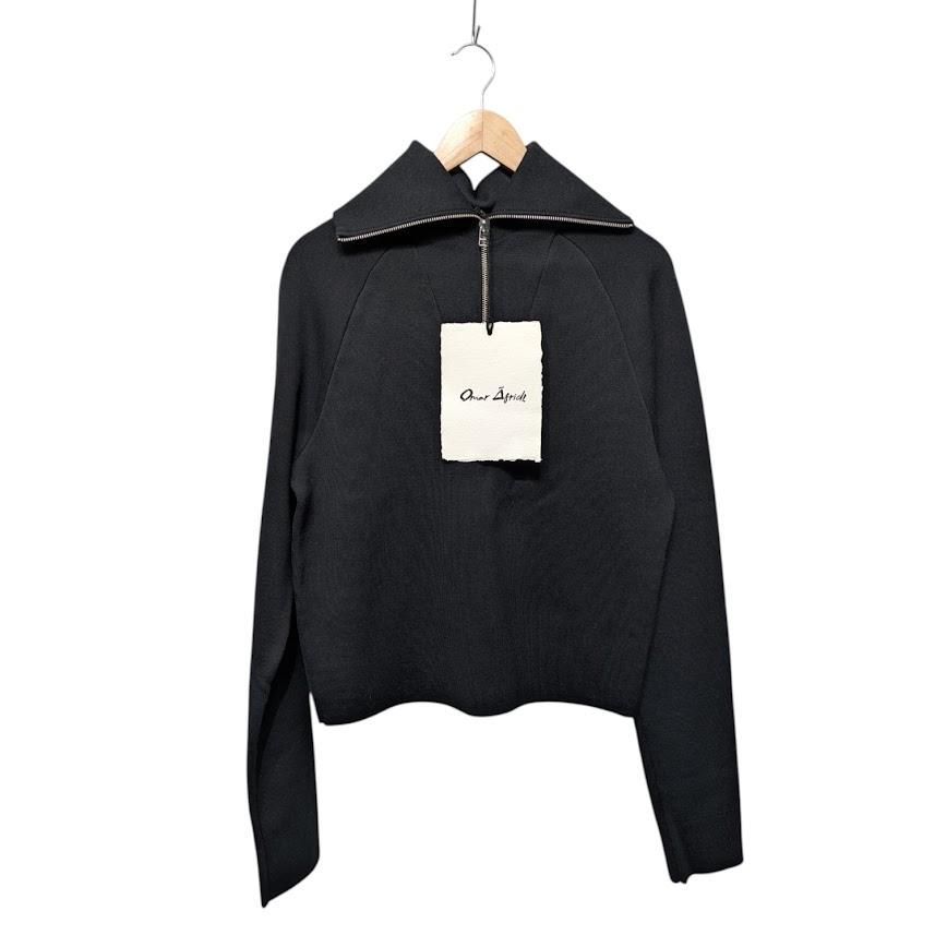 美品 OMAR AFRIDI オマールアフリディ KNITTED DRIVERS JUMPER