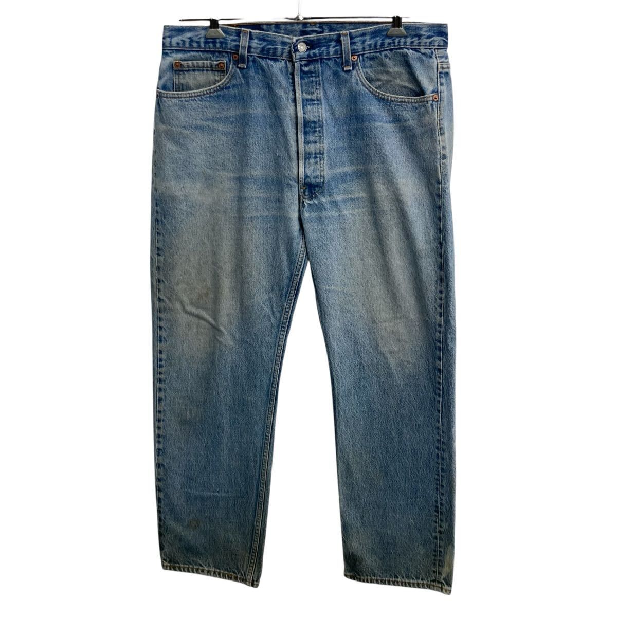 RH ！USA製 Levi's リーバイス501 デニムパンツ W38 90s USA製 Levi's 501 デニムパンツ W38 ブルー リーバイス ボタン