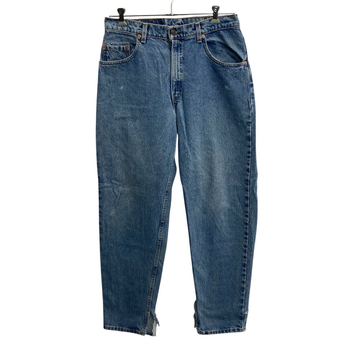 usa リーバイス　560 w34 l32 1997年製造 90s Levi's 560 デニムパンツ W34 ブルー リーバイス ジップアップ 97