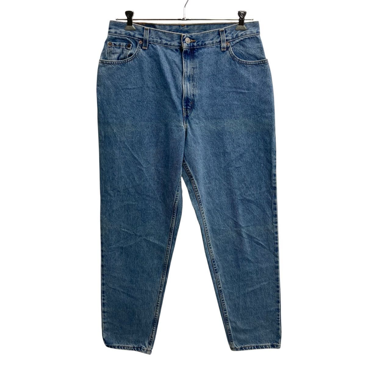 00s メキシコ製 Levi's 558 デニムパンツ W33 ブルー リーバイス ジップアップ 02年製 紙タグ アメカジ デニム ジーンズ 2604-520