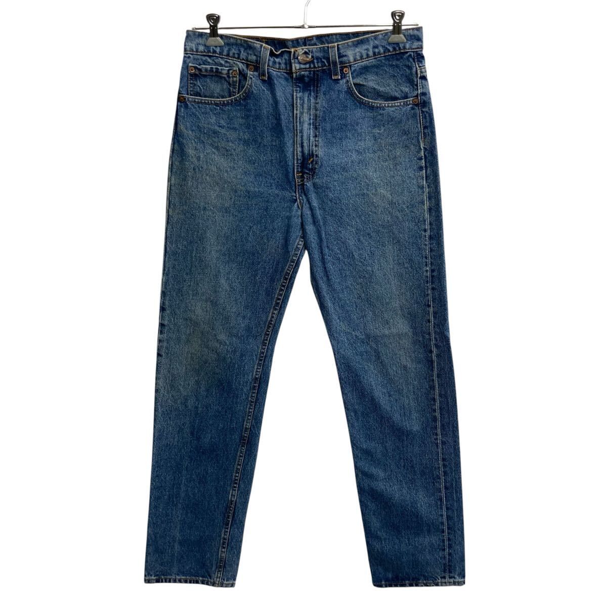 90s USA製 Levi's 505 デニムパンツ W34 ブルー リーバイス ジップアップ 94年製 紙タグ アメカジ デニム ジーンズ 2604-532