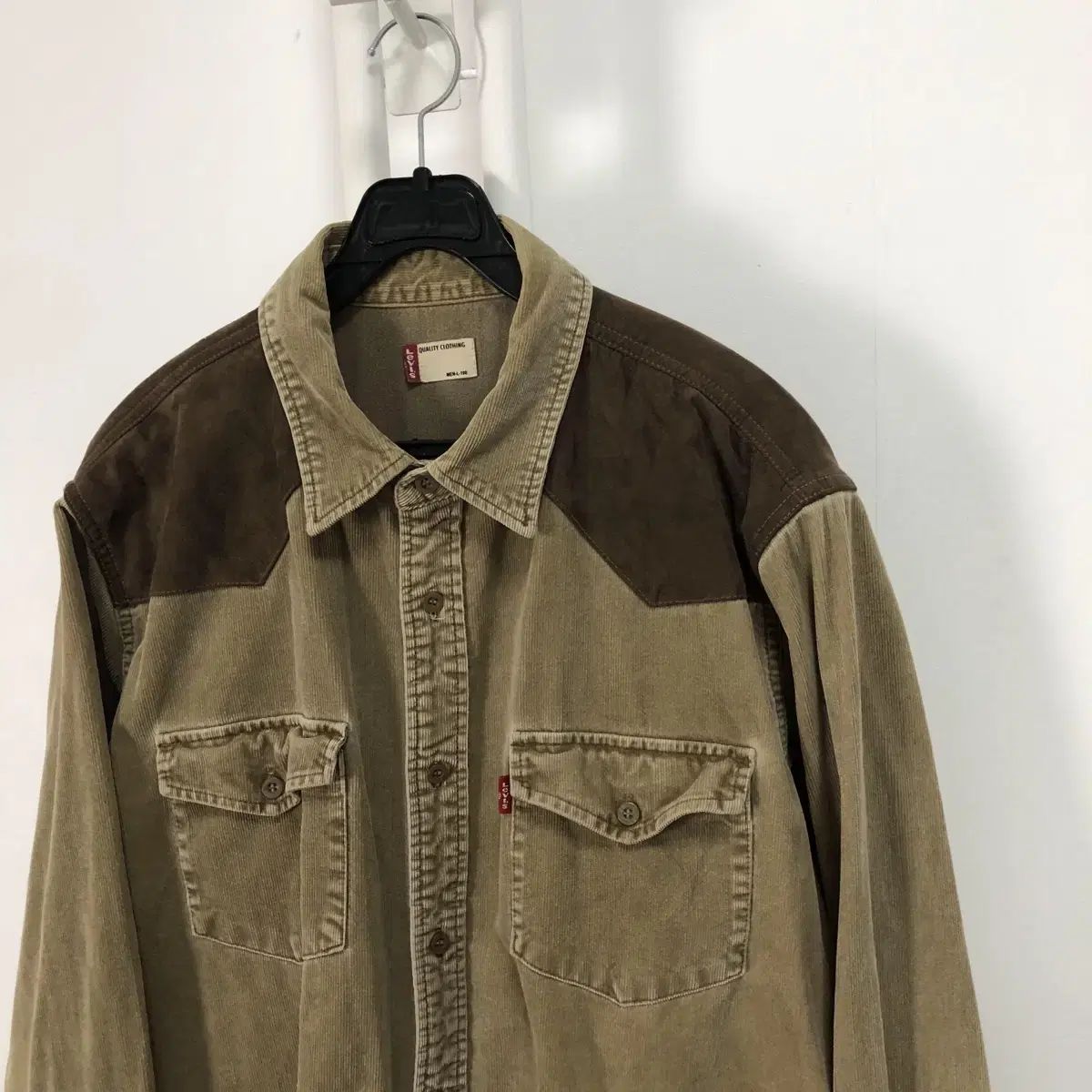 リーバイス 正規品 ウェスタン アメリカン シャツ ブラウン