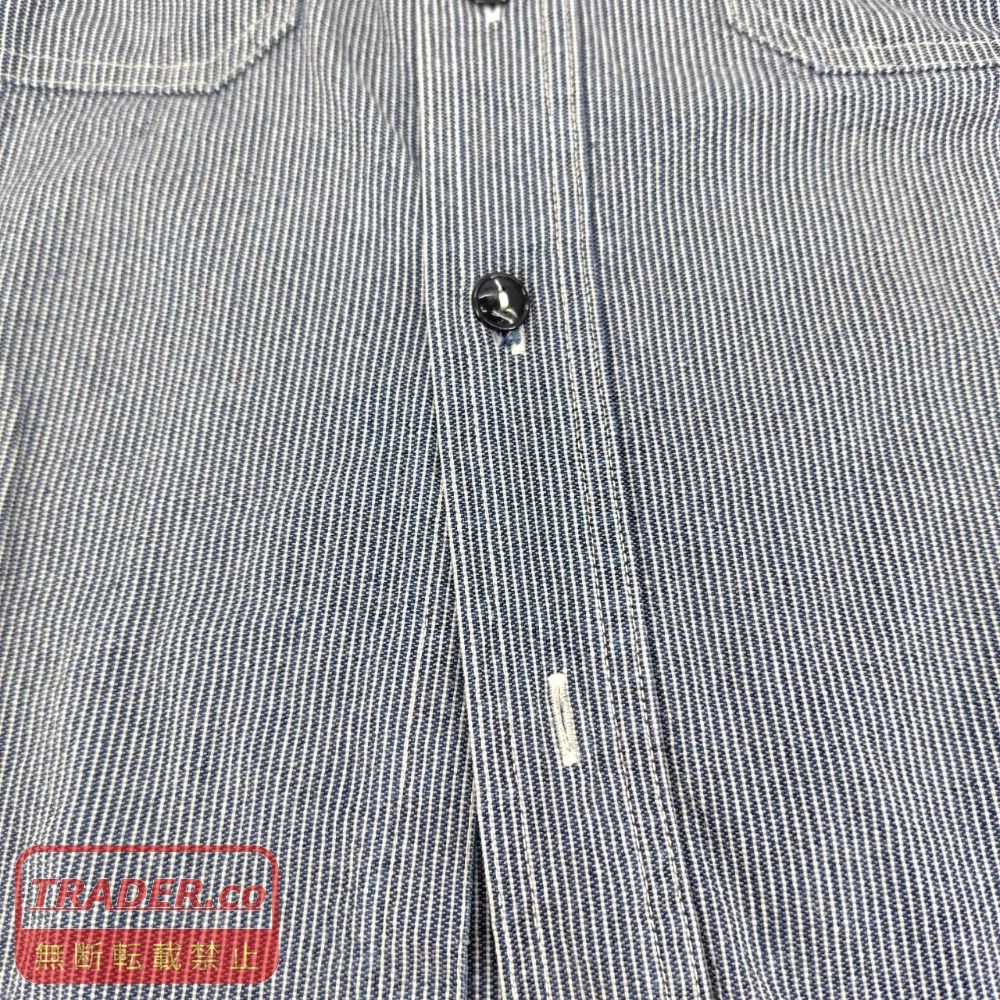 05w21618 ジョーマッコイ JOE McCOY 8 Hour Union ワークシャツ ブルー