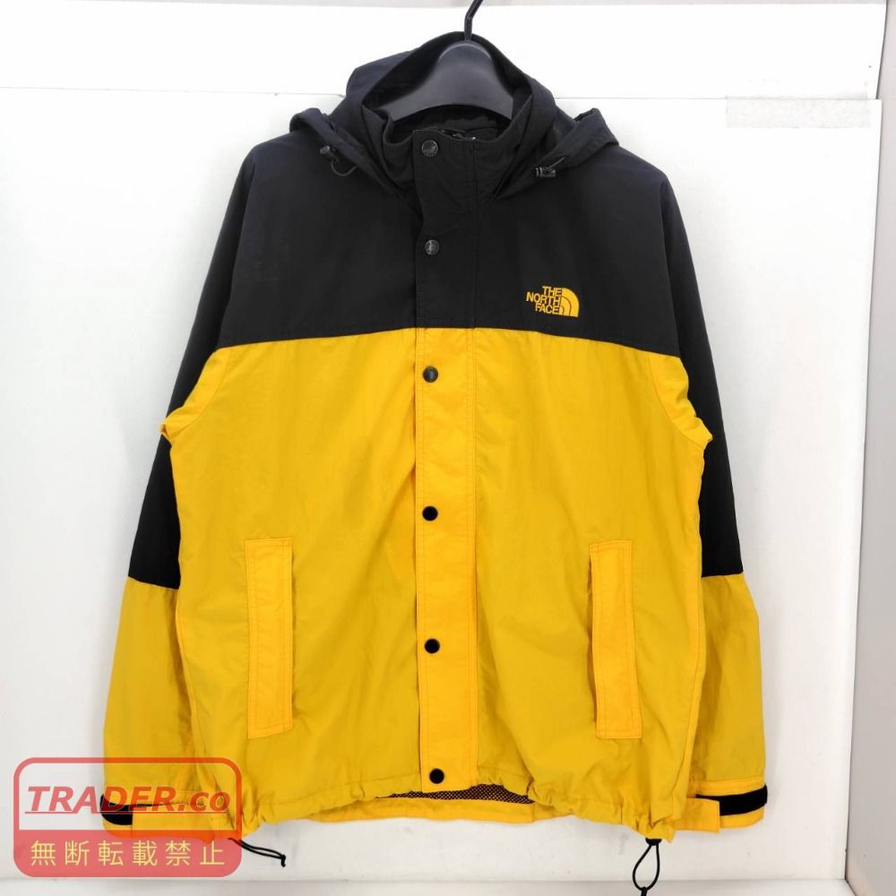05w21620 ザ・ノースフェイス THE NORTH FACE ハイドレナウィンドジャケット Hydrena Wind Jacket イエロー/ブラック M ミャンマー製 メンズ ナイロンジャケット ナイロン NP21835 【中古品】
