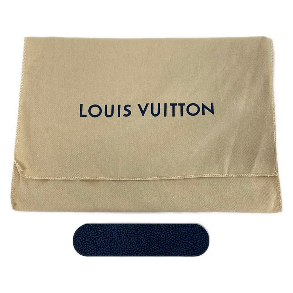 LOUIS VUITTON(ルイヴィトン) ショルダーストラップ美品 - ネイビー