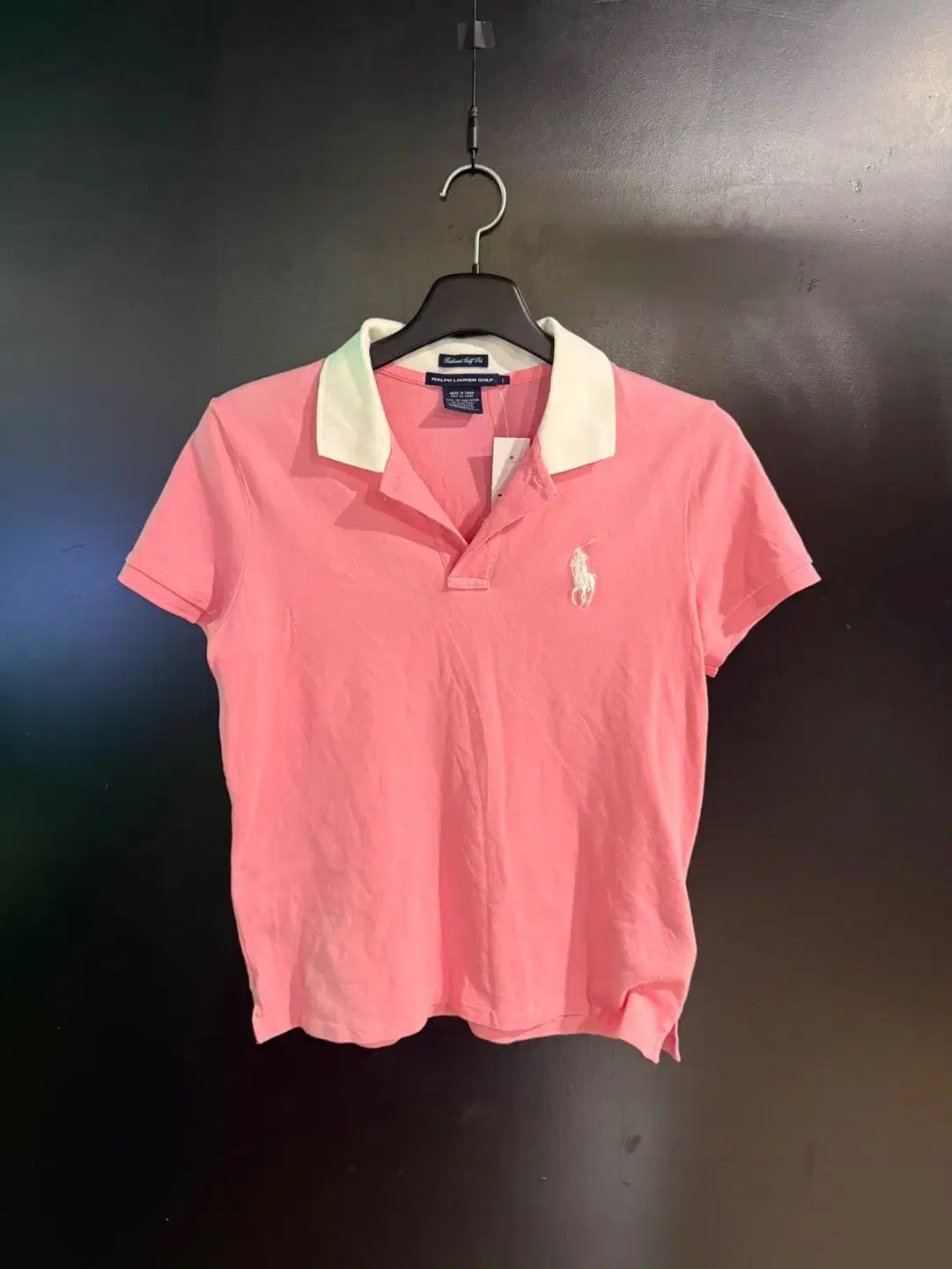 POLO RALPH LAUREN(ポロラルフローレン) ピンク 半袖 ポロTシャツ