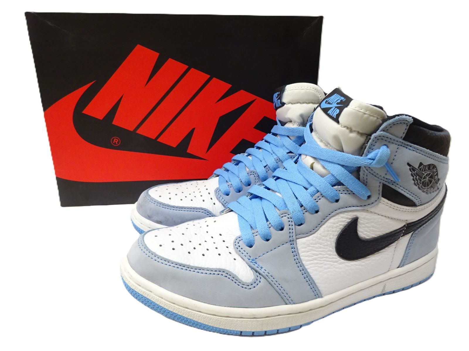 NIKE ナイキ AIR JORDAN 1 ユニバーシティブルー 555088-134 27cm