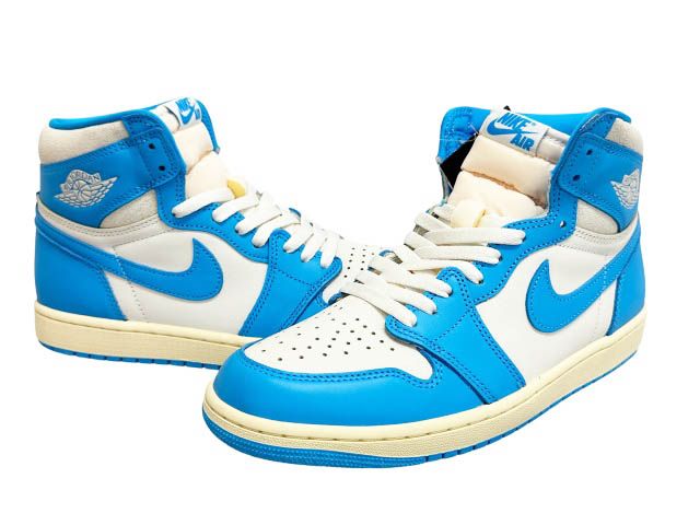 ナイキ NIKE AIR JORDAN 1 RETRO HIGH OG UNC Reimagined エア ジョーダン 1 レトロ ハイ リイマジンド DZ5485-402 27.5 青 白 ブルー ホワイト ブランド古着ベクトル 中古▲■260526