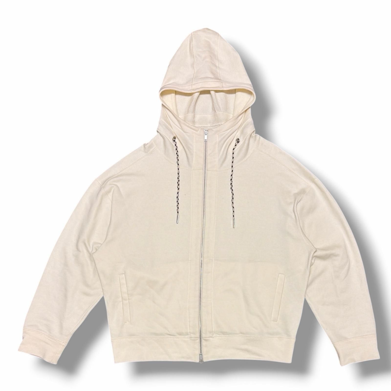 JIL SANDER 18SS オーバーサイズハイネックスウェットジップアップ