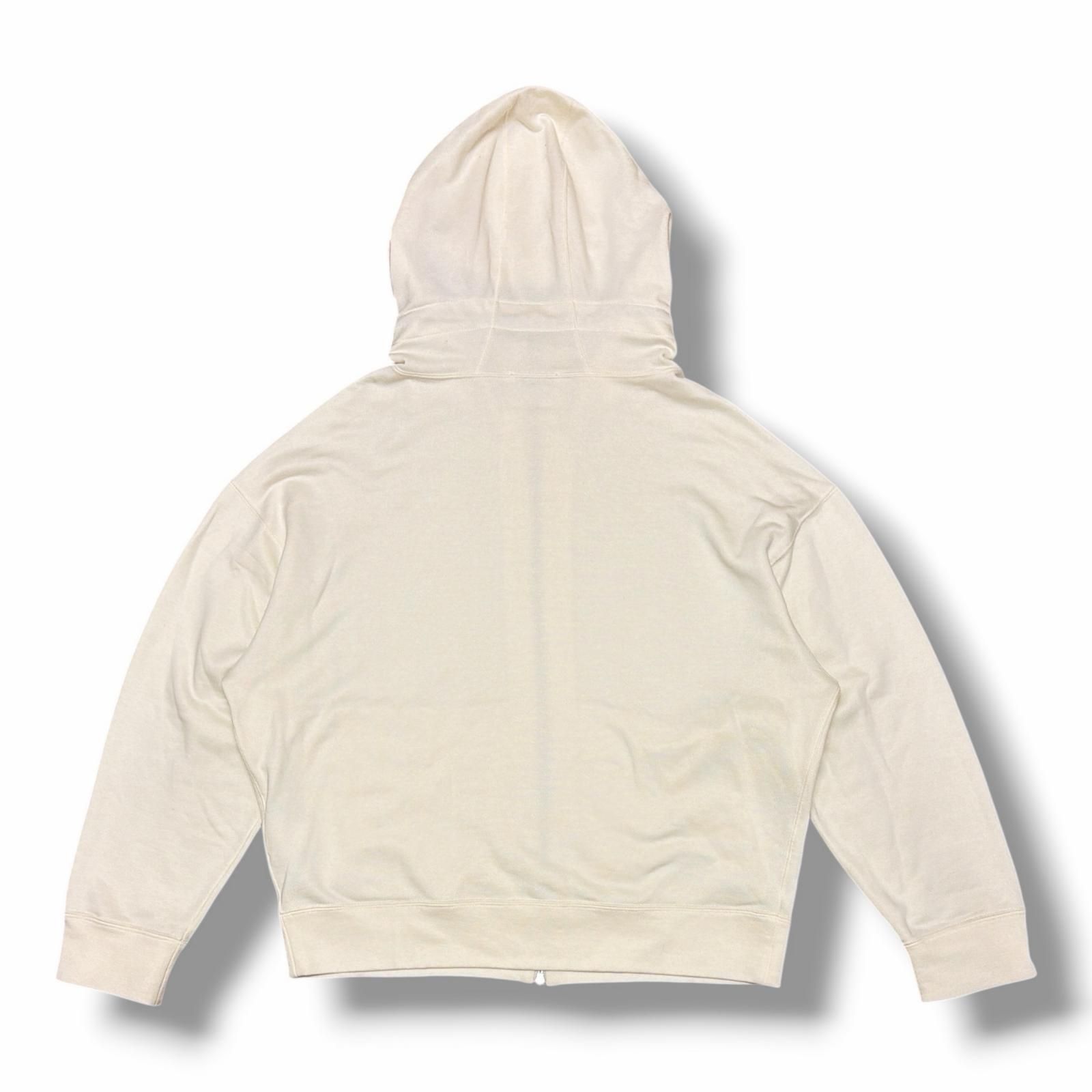 JIL SANDER 18SS オーバーサイズハイネックスウェットジップアップ