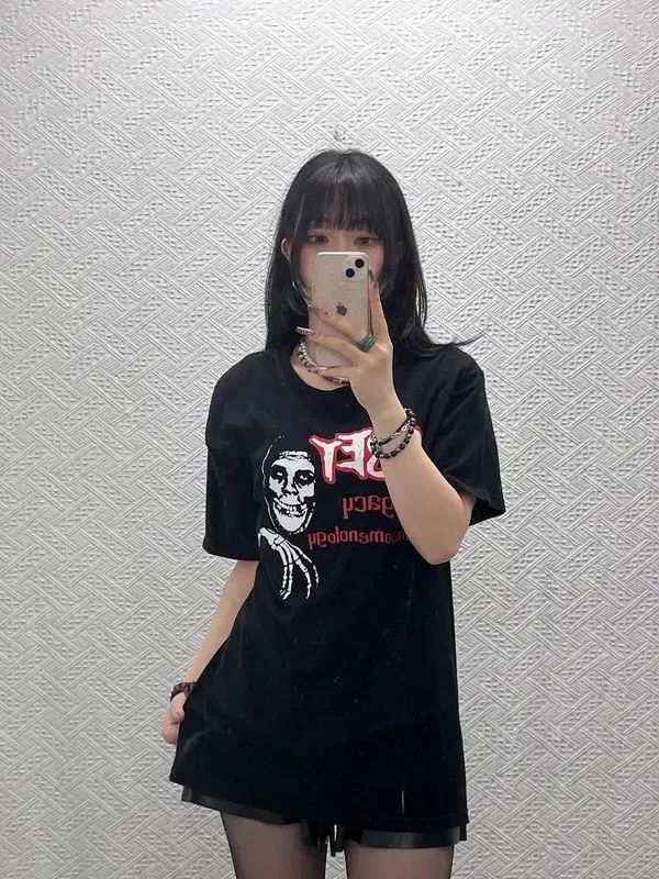 OBEY MISFITS グレイテスト パンク スカル 半袖Tシャツ 90 C11909