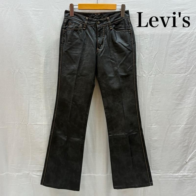 リーバイス 00s ポリウレタン コーティング フレア ブーツカット パンツ 光沢 メンズ 28インチ ISItems【USED】【古着】【中古】50158539