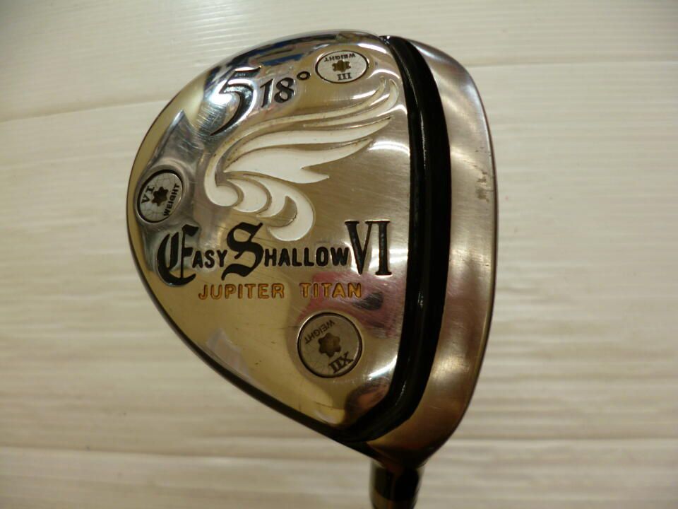 DAIICHI GOLF　Jupiter EASY SHALLOW 6　18度　ｸﾗｲﾑｵﾌﾞｴﾝｼﾞｪﾙARCHANGEL　VIフレックス　フェアウェイウッド　中古【最短即日発送】 13,192円
