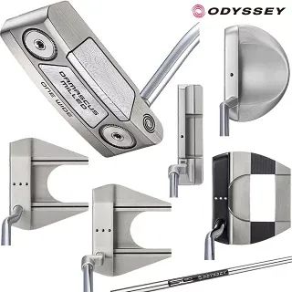 【新品】オデッセイ メンズ DAMASCUS MILLED ダマスカス ミルド パター STROKE LAB 90 スチールシャフト DAMASCUS MILLED Pistolグリップ（5720448）