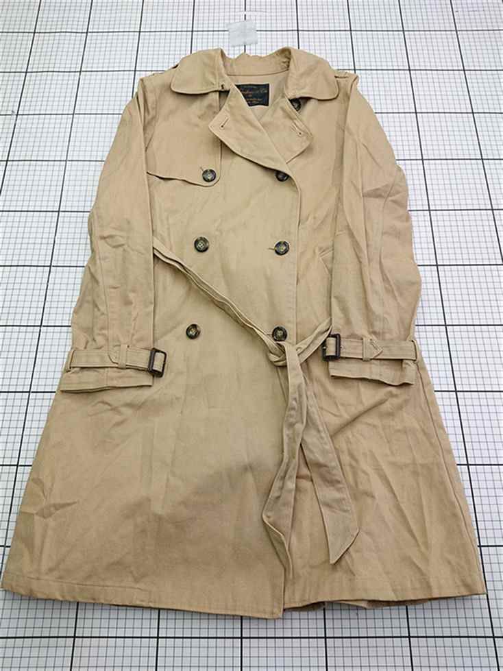 ◇ Θ Broderie & Co ブロドリーアンドコー トレンチコート ウエスト