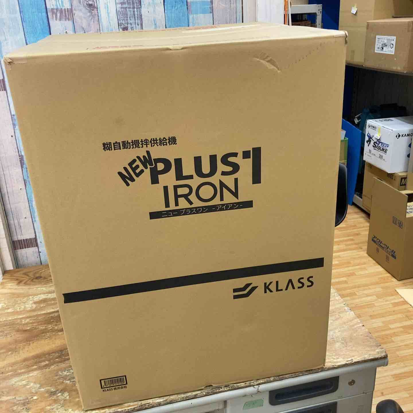 ◇KLASS 糊自動攪拌供給機 NEWプラス1IRON/ニュープラスワンアイアン 11-6328【柏店】