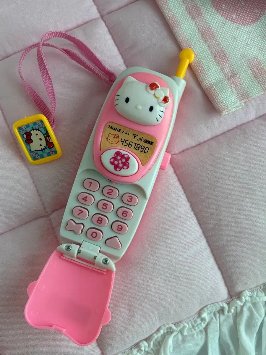 正常作動) ハローキティ go 古典 スマートフォン おもちゃ 携帯 キーティ phone ポール phone 模型 phone