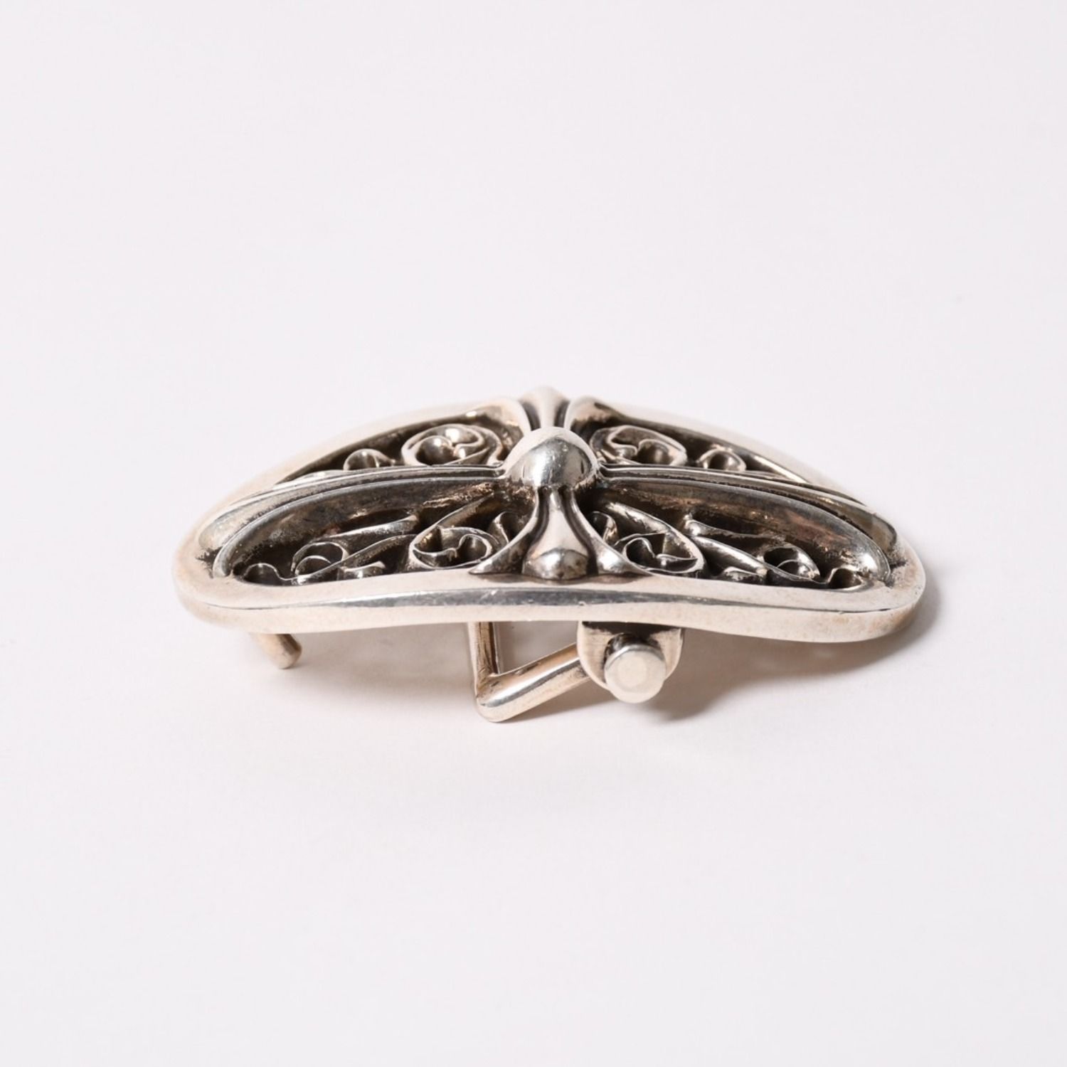 極美品 CHROME HEARTS クロムハーツ 1.5クラシック オーバルクロス 