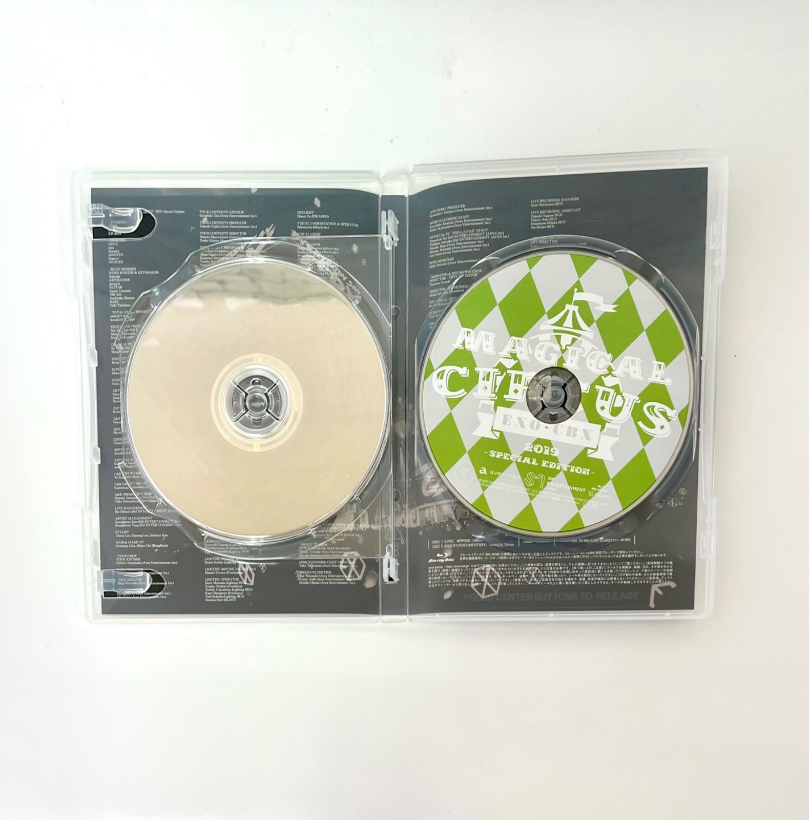 X3-99】◇EXO-CBX MAGICAL CIRCUS TOUR Blu-ray+DVD+CDまとめ2点セット