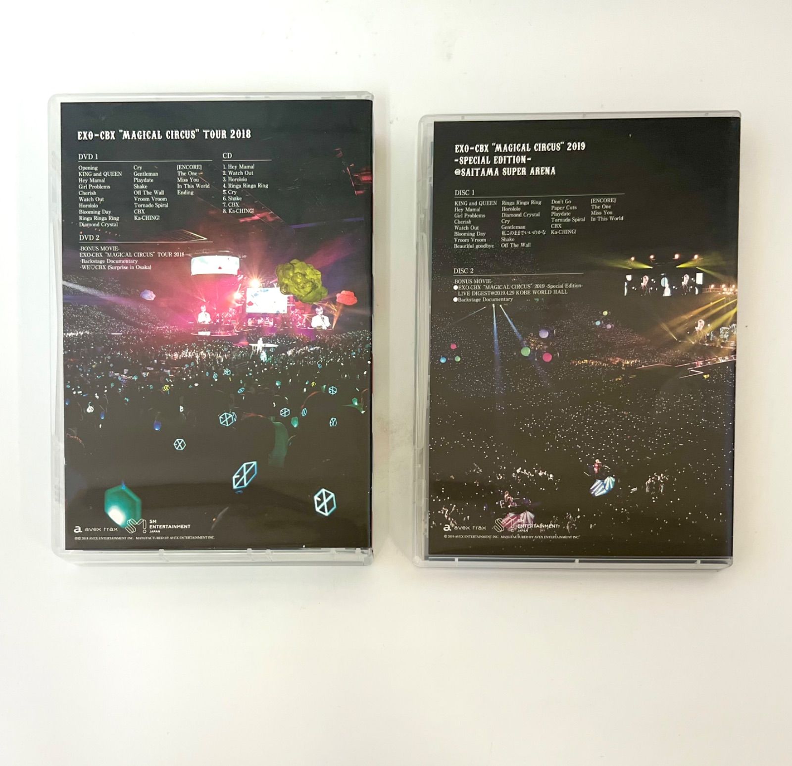 X3-99】◇EXO-CBX MAGICAL CIRCUS TOUR Blu-ray+DVD+CDまとめ2点セット