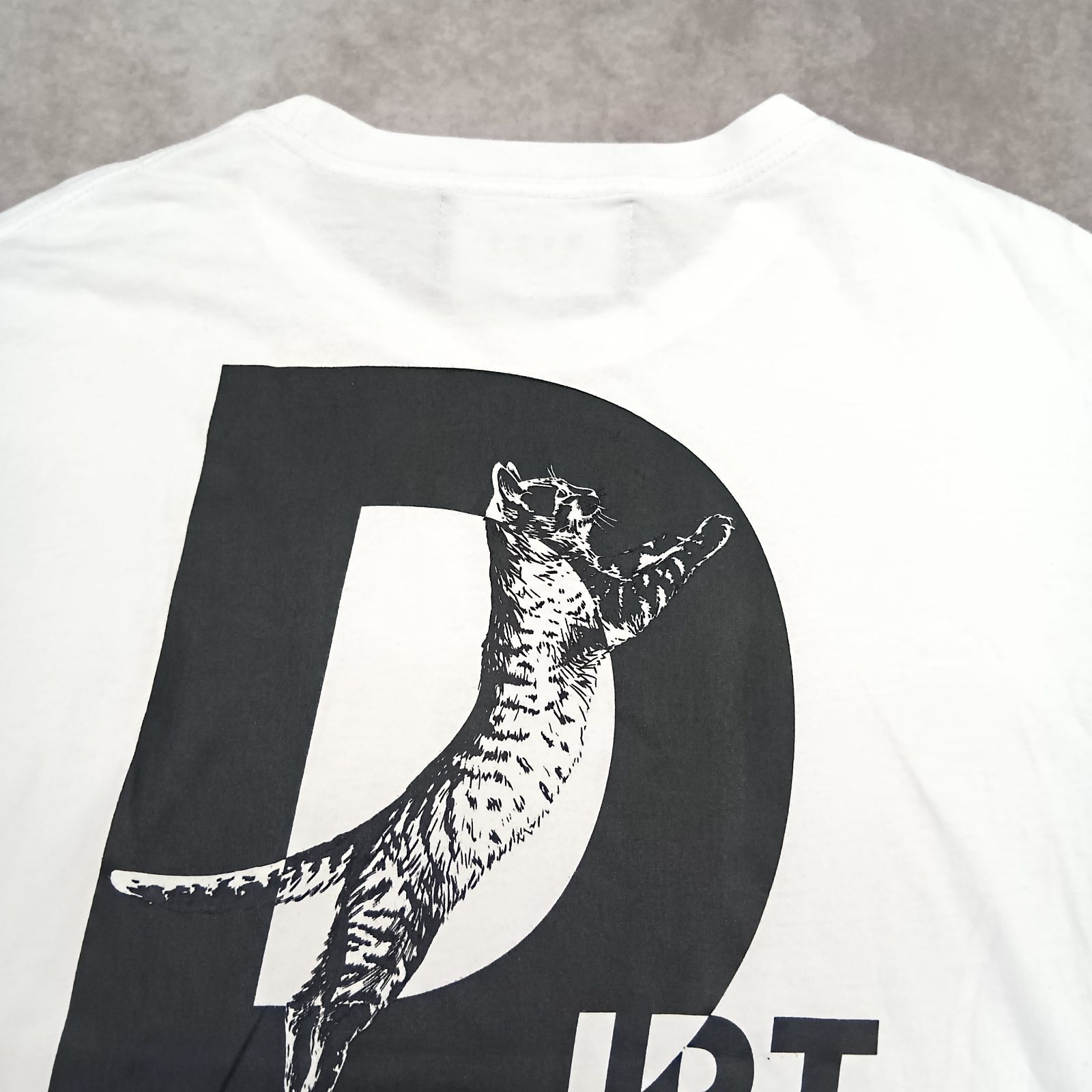 DIR EN GREY Toshiya Tシャツ DIRT 泡沫 DIRT 100% Natural Dirty Tシャツ コットン100% ビッグプリント DIR EN