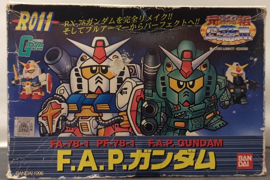 バンダイ アジア版元祖SDガンダム F.A.P.ガンダム R011