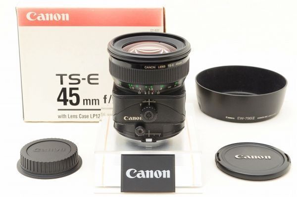 ☆良品☆ Canon キャノン TS-E 45mm F2.8 元箱 付属品 ♯26040407