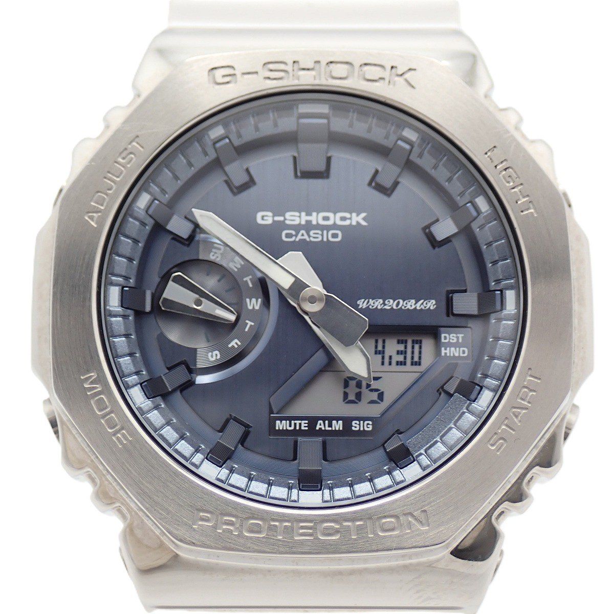 カシオ G-SHOCK プレシャスハートセレクション 2023 クォーツ アナデジ メンズ 腕時計 純正樹脂バンド GM-2100WS-7AJF【いおき質店】