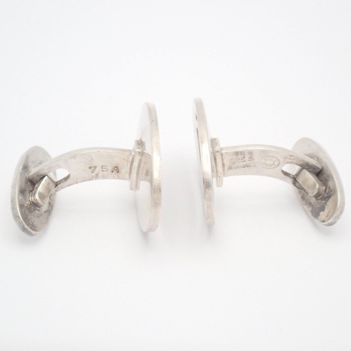 GEORG JENSEN ジョージジェンセン 75A カフス カフリンクス シルバー