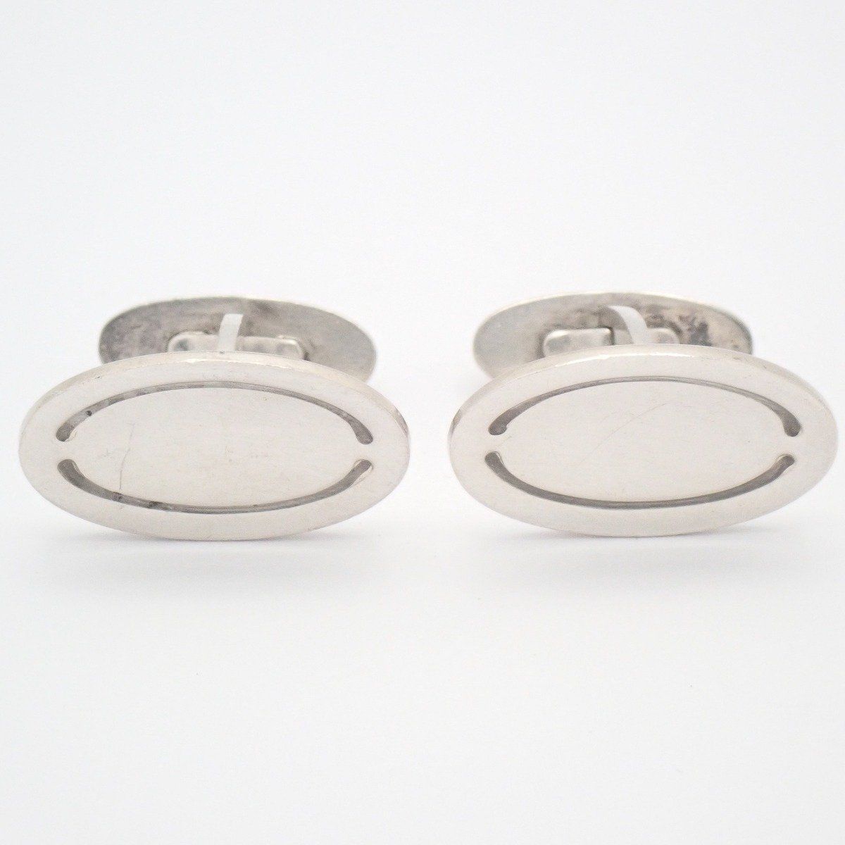 美品　ジョージジェンセン　75A カフリンクス　カフス　シルバー GEORG JENSEN ジョージジェンセン 75A カフス カフリンクス シルバー