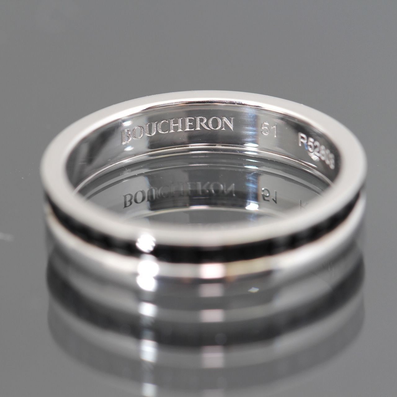 大特価】正規品 BOUCHERON キャトル ブラック #58号 保証書有