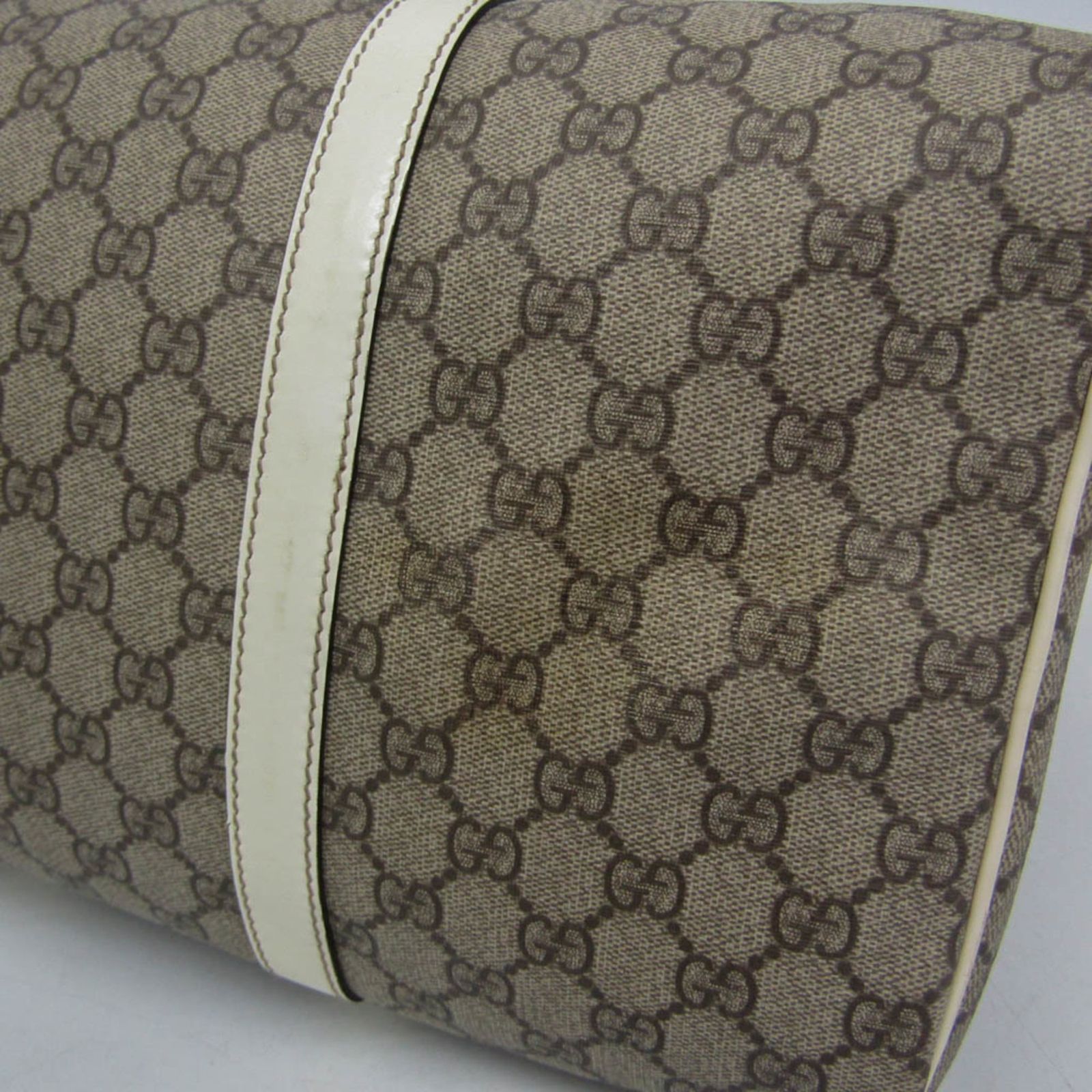 グッチ(Gucci) 193602 レディース GGスプリーム,レザー ボストンバッグ,ハンドバッグ ライトベージュ,ホワイト グッチ(Gucci) 193602 レディース GGスプリーム,レザー ボストンバッグ,ハンドバッグ ライトベージュ,ホワイト
