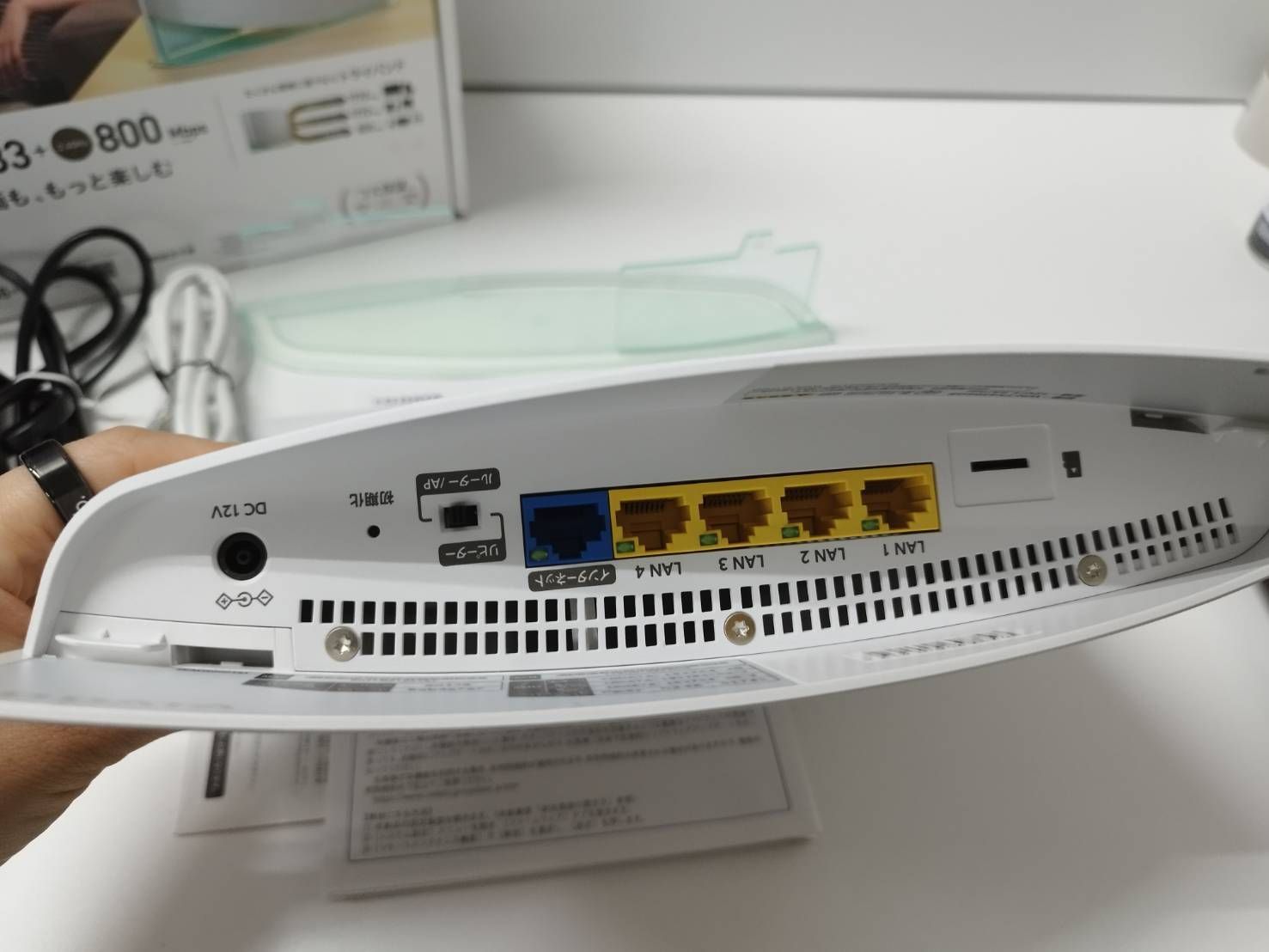 美品 I-O DATA WN-TX4266GR Wi-Fi5 トライバンドルーター - メルカリ