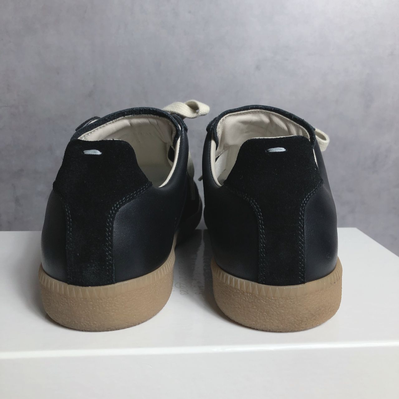PQ406◇MAISON MARGIELA : 23ss ジャーマントレーナー◇42◇黒 美品 