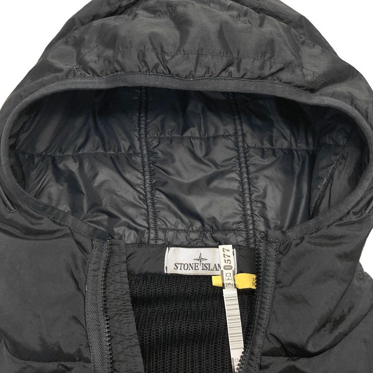 STONE ISLAND ストーンアイランド 中綿 ナイロン ニット ブルゾン 