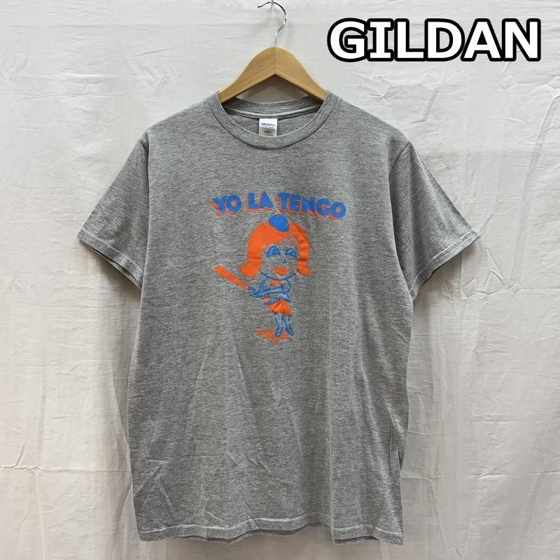 ギルダン YO LA TENGO ヨラテンゴ プリント バンド Tシャツ バンT 霜降り メンズ M ISItems【USED】【古着】【中古】50159375