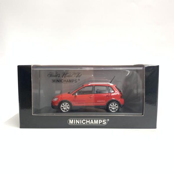 中古】開封品 1/43 ﾐﾆﾁｬﾝﾌﾟｽ ﾌｫﾙｸｽﾜｰｹﾞﾝ ｸﾛｽﾎﾟﾛ 2006 ﾚｯﾄﾞ[18] - メルカリ
