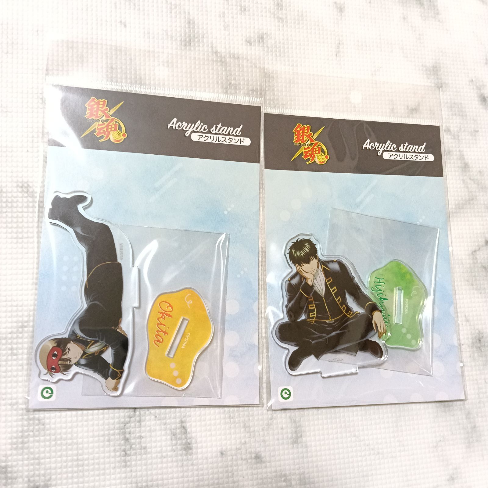 2個セット フォロー割 銀魂 うたたね 新品 アクリルスタンド 土方 沖田